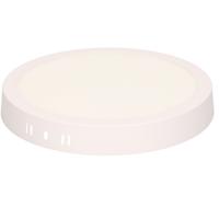 Benson Plafonniere - LED - rond - wit aluminium - plafondlamp - 20,5 cm - IP20 - 18W - warm wit - thumbnail