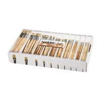 Creativ Company Houten kwasten, nr. 00-22, korte steel, 120st.