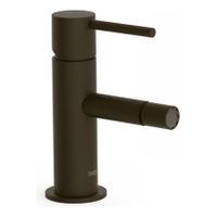 Bidetkraan Tres Study | Opbouw | Mengkraan | 1-hendel | Rond | Zwart brons