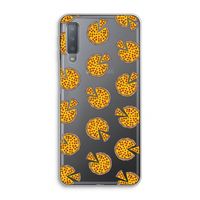 You Had Me At Pizza: Samsung Galaxy A7 (2018) Transparant Hoesje