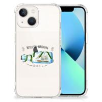 iPhone 13 Stevig | Bumper Hoesje | Boho Bottle