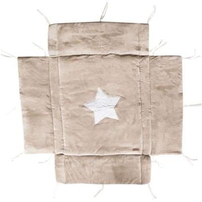 Domiva Boxkleed - 75x95/100x100 cm - Omkeerbaar - Pebble