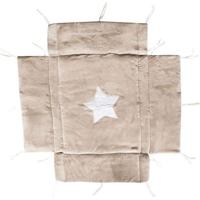 Domiva Boxkleed - 75x95/100x100 cm - Omkeerbaar - Pebble