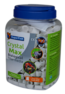 Superfish Crystal Max Media 2000 ml - Ultra Poreus Filtermedium voor Heldere Vijverwater Kwaliteit