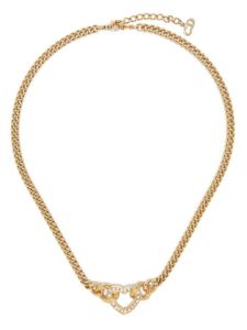 Christian Dior Pre-Owned collier à pendentif cœur (années 1990)