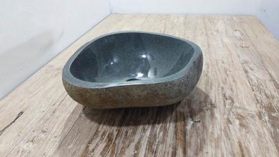 Wasbak riviersteen RS250313, 37x36x15 cm