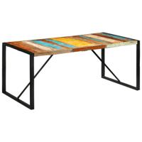 vidaXL Eettafel 175x90x76 cm massief gerecycled hout - thumbnail