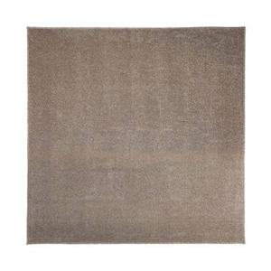 Tapeso Vierkant vloerkleed Fine - beige - 140x140 cm