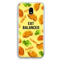 Eat Balanced: Samsung Galaxy J3 (2017) Transparant Hoesje