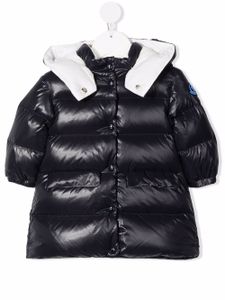 Moncler Enfant doudoune à capuche - Bleu