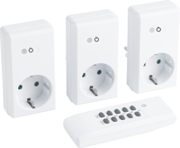 Meister schakelaarset draadloos 3+1 1100w - wu7474500