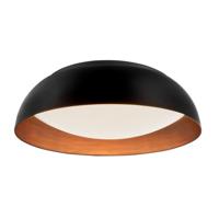 Lyora Design plafondlampLandon zwart met koper - 86008