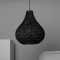 Hanglamp &apos;Myrah&apos; led lamp modern E27 fitting gevlochten 450mm