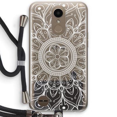 Roses Are Red: LG K10 (2017) Transparant Hoesje met koord