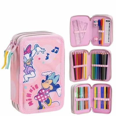 Pennenzak Minnie Mouse Roze 12,5 x 6,5 x 19,5 cm