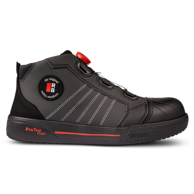 Redbrick Sprint BOA S3S | Zwart | Maat 44 - 8713458013332