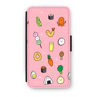 Happy bento friends: iPhone X Flip Hoesje