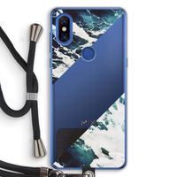 Golven: Xiaomi Mi Mix 3 Transparant Hoesje met koord