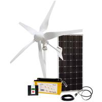 Phaesun 600297 Hybridkit Solar Wind One 1.0 Mini-windturbine Vermogen (bij 10 m/s): 400 W 12 V - thumbnail