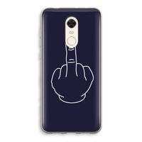 F**k U: Xiaomi Redmi 5 Transparant Hoesje