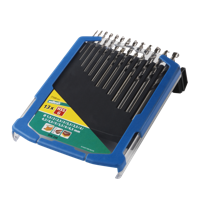 Wolfcraft Metaalboorset | HSS geslepen | Ø1,5-6,5mm | 13-delig | 1 set - 7100000 Wolfcraft Metaalboorset | HSS geslepen | Ø1,5-6,5mm | 13-delig | 1 set - 7100000