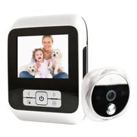 M530 3 0 inch TFT display 3.0 MP camera video digitale deur viewer ondersteuning TF-kaart (32GB Max) & infrarood nachtzicht (wit)