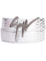 Giuseppe Zanotti ceinture Giuseppe Monogram - Blanc - thumbnail