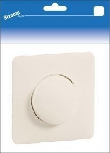 PEHA CREME afdekplaat + knop dimmer - 6655300