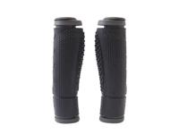 Handvatset Sportief Zwart/Grijs 128mm 2-componenten , 1-kant open