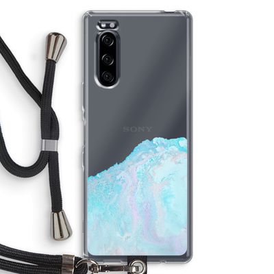Fantasie pastel: Sony Xperia 5 Transparant Hoesje met koord