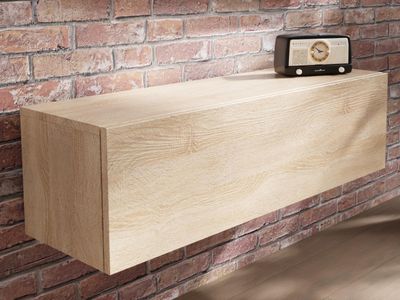 Tv-meubel MARLEY 1 klapdeur 105 cm eik sonoma