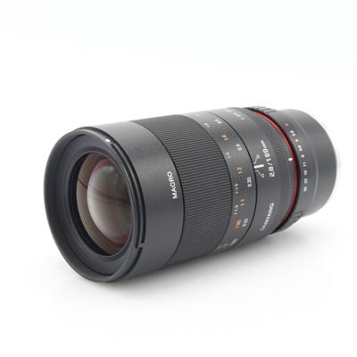 Samyang 100mm F/2.8 ED UMC Macro Sony E-mount occasion