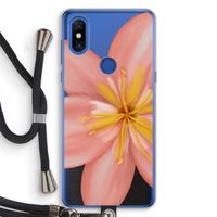 Pink Ellila Flower: Xiaomi Mi Mix 3 Transparant Hoesje met koord