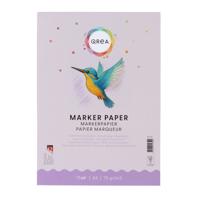 Markerblok qrea a4 75gram 75vel | 10 stuks