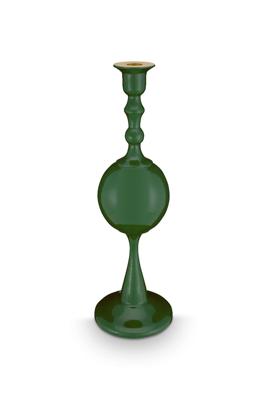 Pip Studio Metalen Kandelaar Bol Medium Groen 37cm