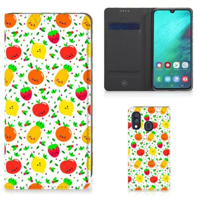 Samsung Galaxy A40 | Flip Style Cover | Fruits