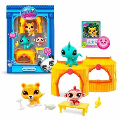 Playset Bandai Littlest Pet Shop 8 Onderdelen