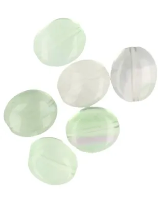 Edelsteen Kralen Fluoriet Regenboog Ovaal (8 mm - 6 stuks)