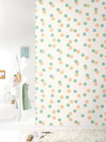 Behang Confetti Rol Orangegreen