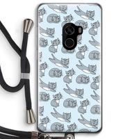 Poezen: Xiaomi Mi Mix 2 Transparant Hoesje met koord