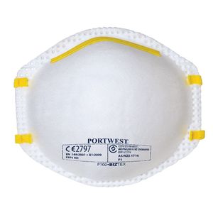 Portwest P100 P1 Disp Respirator  (20)