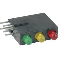 Mentor 1881.8720 LED-module 3-voudig Rood, Geel, Groen (b x h x d) 5.08 x 15.24 x 12.5 mm - thumbnail