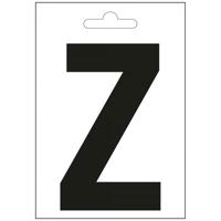 Nautic letter Z zwart 100 mm.