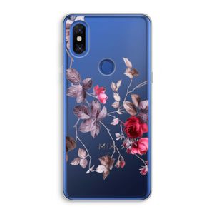 Mooie bloemen: Xiaomi Mi Mix 3 Transparant Hoesje