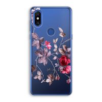 Mooie bloemen: Xiaomi Mi Mix 3 Transparant Hoesje