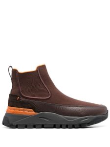 Santoni bottines Gervase en daim - Marron