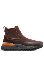 Santoni bottines Gervase en daim - Marron - thumbnail