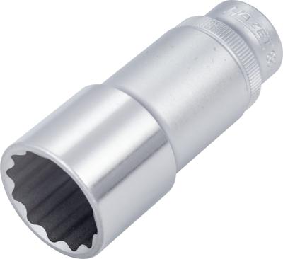 HAZET Dopsleutel 880TZ-22 · 3/8 inch (10 mm) vierkant hol · Buitentwaalfkant tractieprofiel · SW 22 mm