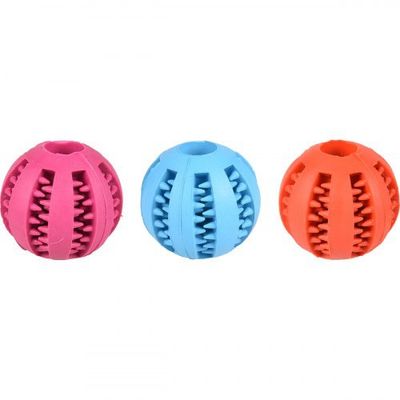 Hondenspeelgoed Dental Bal - 5 cm 5 cm Flamingo Multicolor