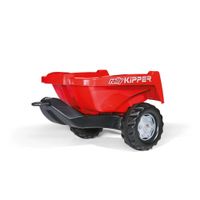 Rolly Toys Kipper aanhanger rood